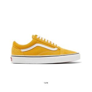 Old Skool 'Color Theory - Golden Yellow', womens size 9